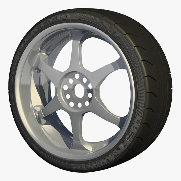 modelo 3d hq racing rim n tread - TurboSquid 692597