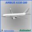 airbus a330-200 3d model