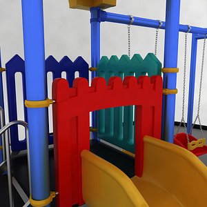 3d model playground equipment