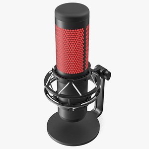 Gaming Microphone Black with RGB Light