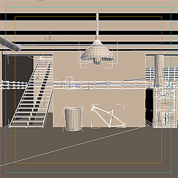 BASEMENT 3D MODEL visual data 4