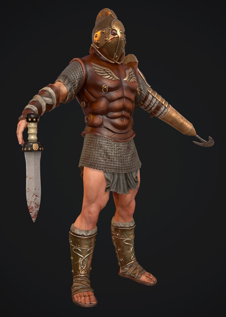 3D gladiator armor - TurboSquid 1389357