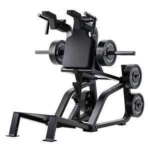 HyperLever V-Squat Kniebeugemaschine 3D