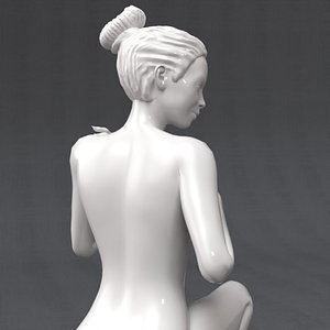 Woman model 3d printable