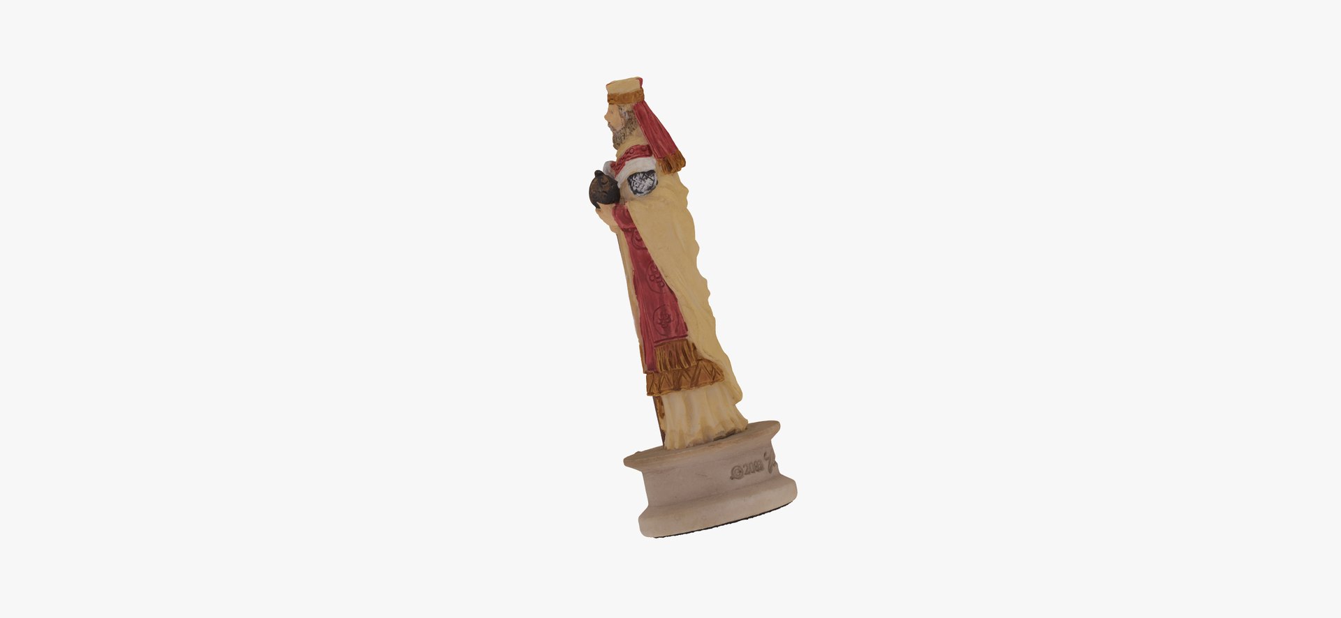 Chess Piece Bishop White Model - TurboSquid 1641223