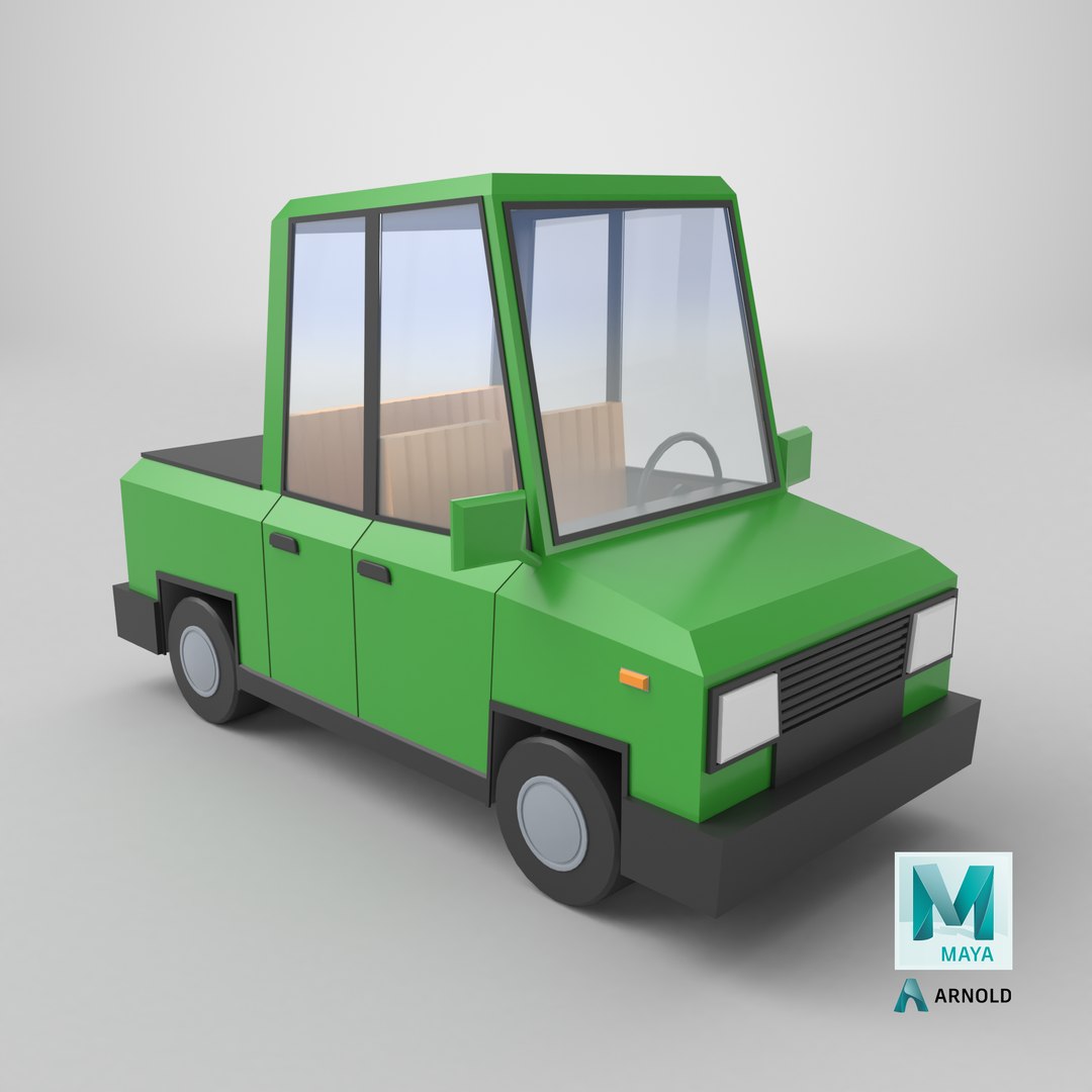 3D Stylized Pickup Truck Low Poly 3D Model model https://p.turbosquid.com/ts-thumb/Zm/hFbi0E/mq/stemcell_maya_arnold_render/png/1782823134/1920x1080/fit_q87/372efd226c37a6d305a0fbbac785ace80b2f0ba1/stemcell_maya_arnold_render.jpg