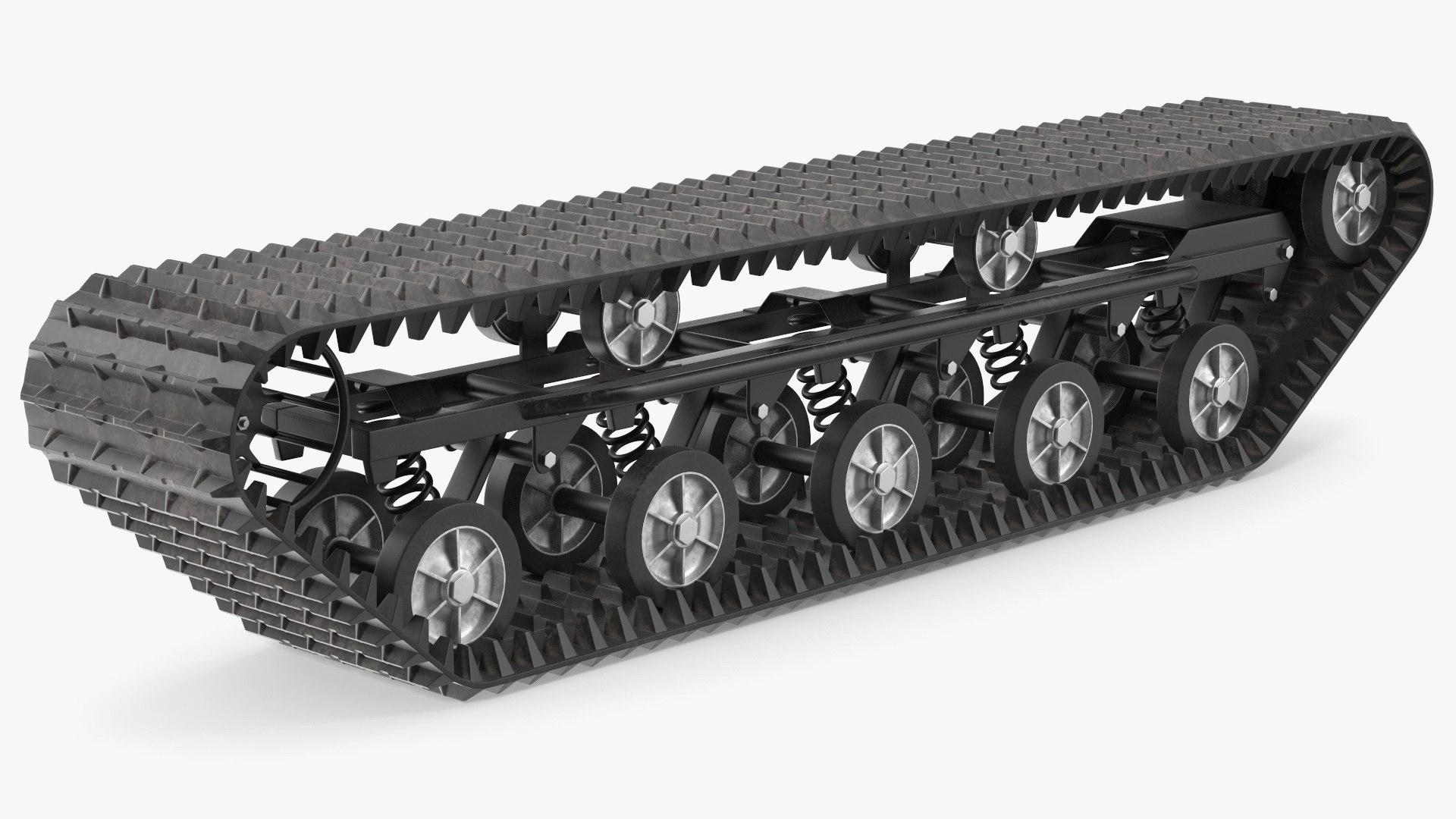Dirty Track for ATV 3D model preview