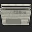 3d model of boombox player