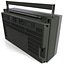 3d model of boombox player