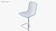 Hal Barstool White - Modern PBR Stool
