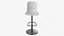 Hal Barstool White - Modern PBR Stool