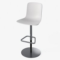 Hal Barstool White - Modern PBR Stool