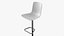 Hal Barstool White - Modern PBR Stool