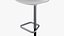 Hal Barstool White - Modern PBR Stool