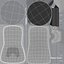 Hal Barstool White - Modern PBR Stool