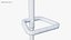 Hal Barstool White - Modern PBR Stool
