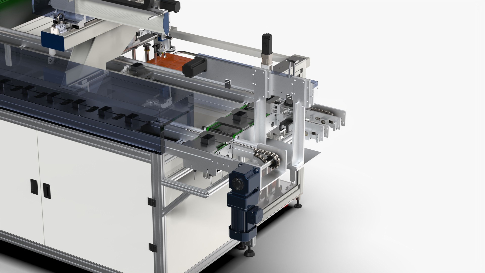 3D PCB Automatic Feeding Glue Injection Drying Line - TurboSquid 1998182