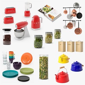 kitchen details 3d model