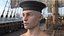 HMS Royal Navy Sailor Cap on Head
