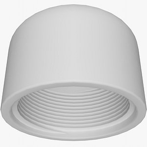3D PVC Cap Female model