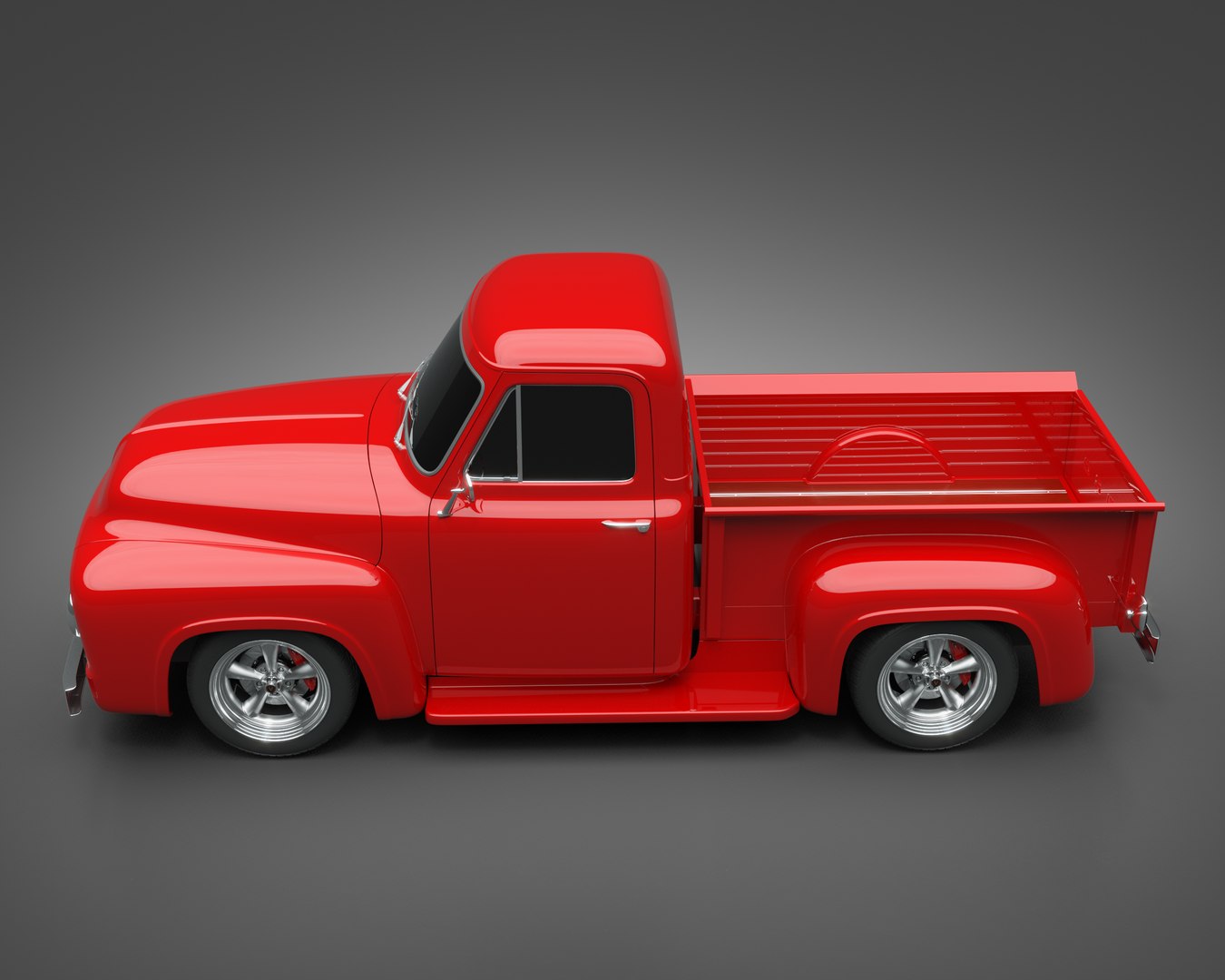 1953 Ford F-100 Truck 3D - TurboSquid 1741089