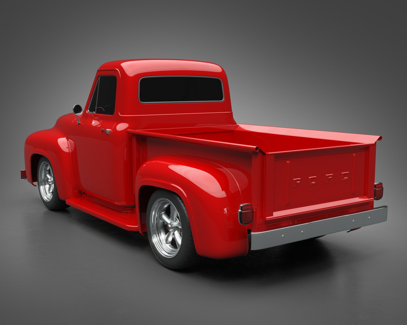 1953 Ford F-100 Truck 3D - TurboSquid 1741089