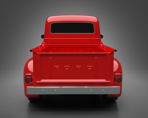 1953 Ford F-100 Truck 3D - TurboSquid 1741089