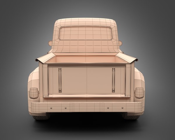1953 Ford F-100 Truck 3D - TurboSquid 1741089
