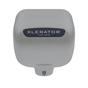 xlerator hand dryer- stainless steel 3D model
