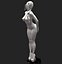 3D Woman figure nude 3d printable