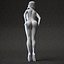 3D Woman figure nude 3d printable