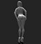 3D Woman figure nude 3d printable