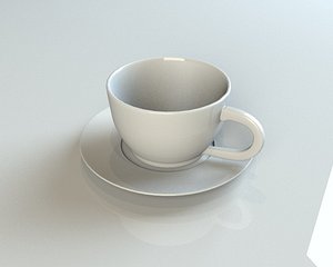 3d max ceramic cup