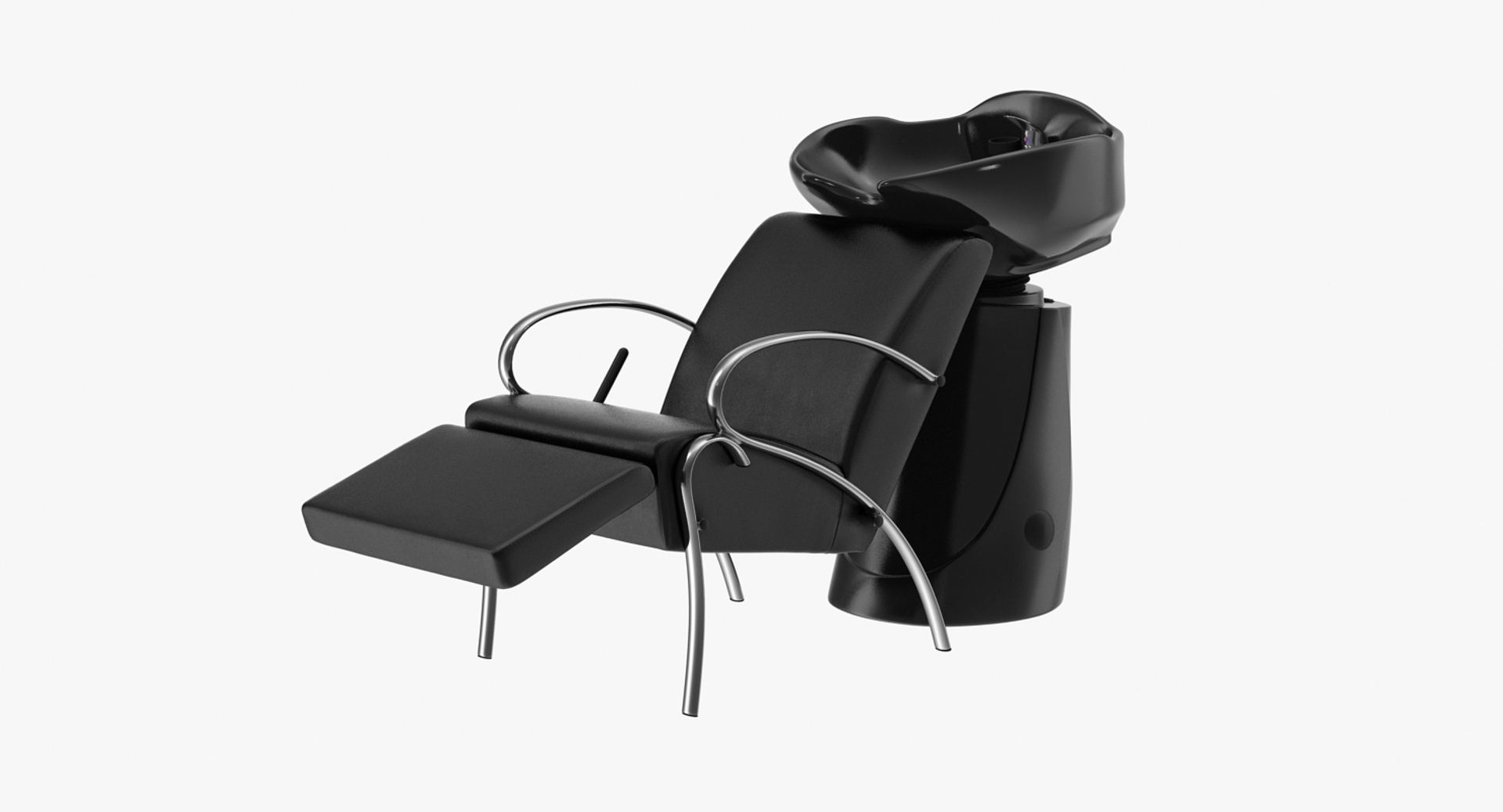 Ceramic Shampoo Bowl Salon Chair Model - TurboSquid 1400479