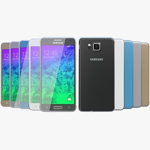 3ds realistic samsung galaxy alpha
