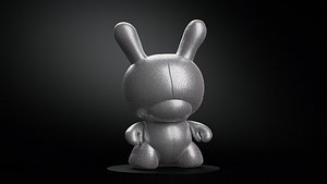 Kidrobot 20 inch Plush Rhinestone Edition Dunny 3D