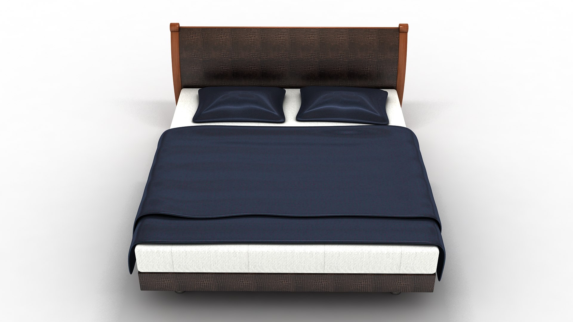 Bed Furniture Furnishings 3D Model - TurboSquid 1673869