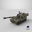 M109A6 Paladin Tank PBR 3D model