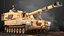 M109A6 Paladin Tank PBR 3D model