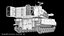 M109A6 Paladin Tank PBR 3D model