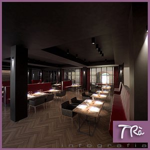 restaurant lounge scene max