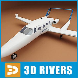 Adam aircraft A700 06 by 3DRivers