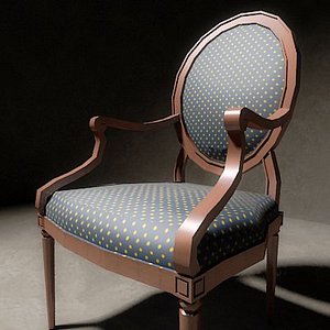 3d classic chair model