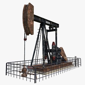 3ds max oil pump