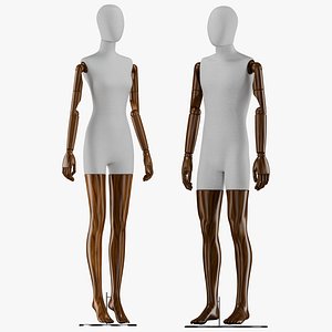 Sewing Male and Female Mannequin 3D