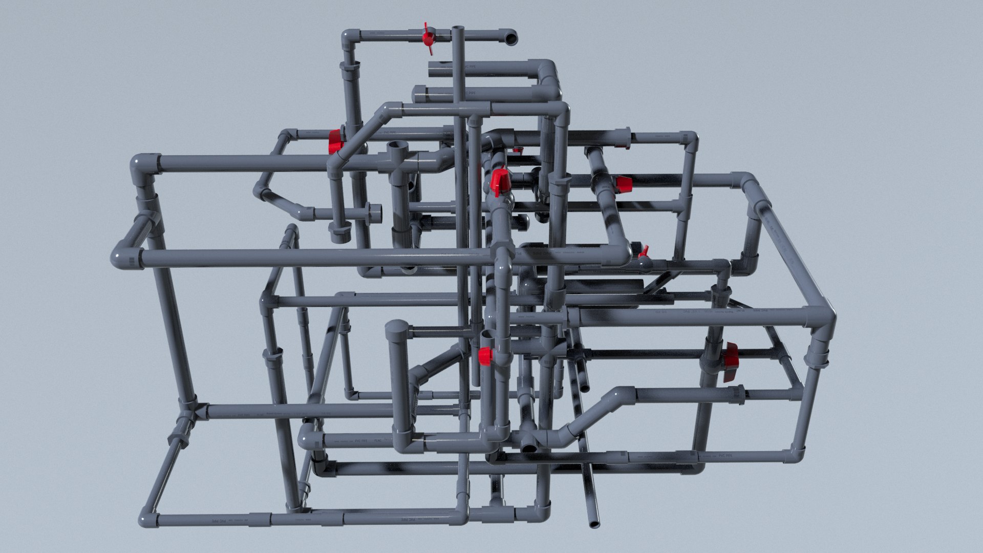 3D PVC Pipes And Fittings Collection - TurboSquid 2098511