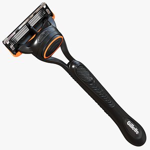 Shaving Razor Gillette Fusion 5 8K PBR Textures