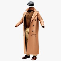 Parametric Streetwear Outfit 13  Fully Rigged Game-Ready Unreal Engine MetaHuman Character