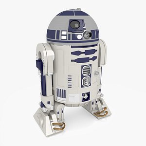 Robot Character R2-D2 Rigged