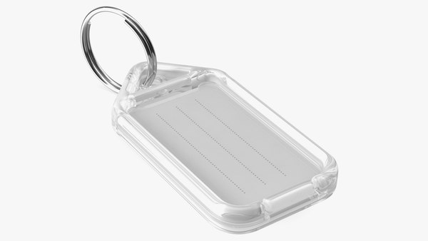Plastic best sale key tags